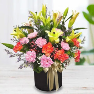 lilies-and-carnation