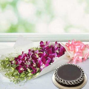 orchid-and-chocolate-cake