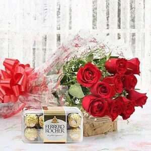 red-roses-and-ferrero-rocher